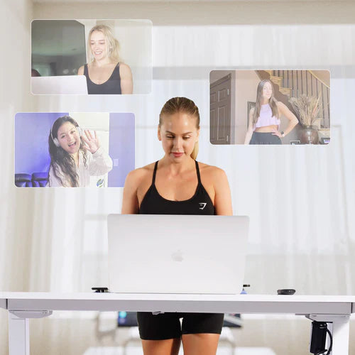 DeerRun All-New 2026 A1 Pro Move+ Smart Foldable Treadmill with 6% Incline & NFC | 350 lbs, 10 mph, Black